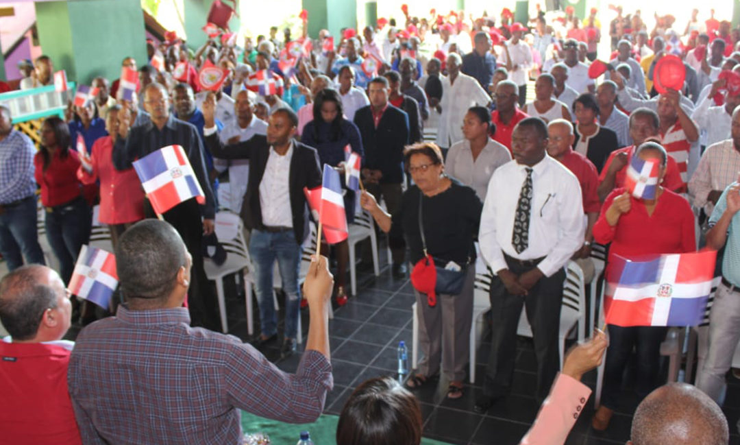 PRSC juramenta 600 coordinadores en provincias de Elías Piña y San Juan